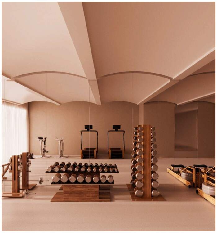 Gym free weights