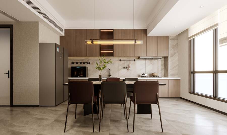 Penthouse dining room